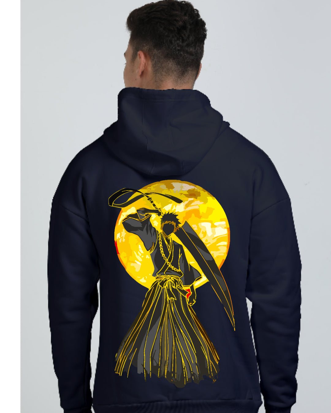 Unisex Ichigo Oversized Hooded Sweatshirt