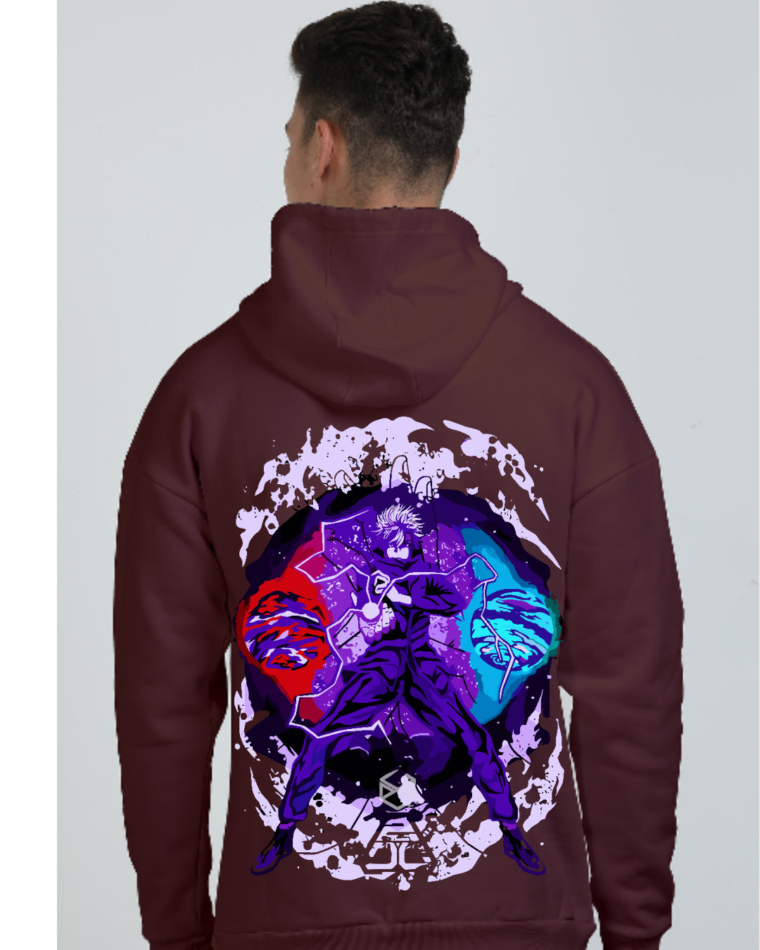 Unisex Gojo Oversized Hooded Sweatshirt