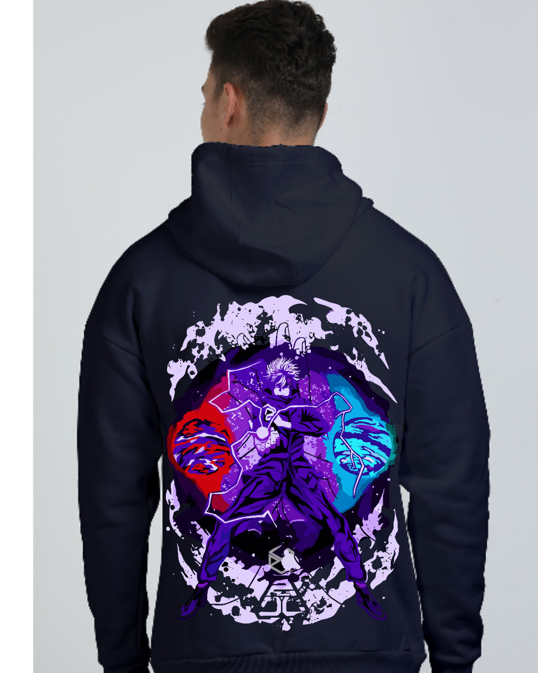 Unisex Gojo Oversized Hooded Sweatshirt