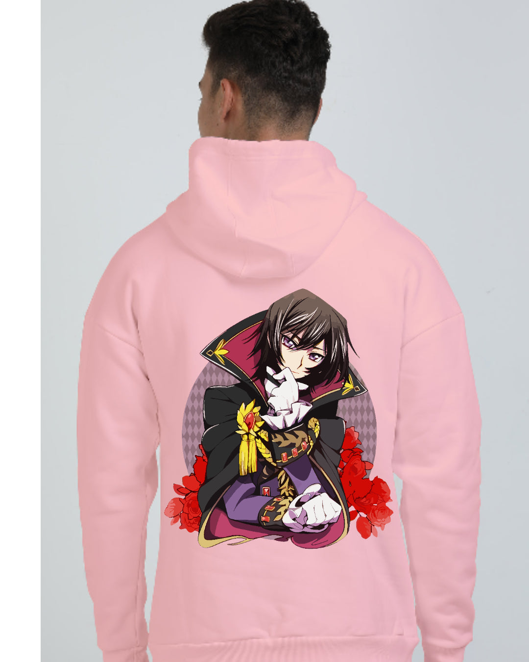 Unisex Lelouch Oversized Hooded Sweatshirt