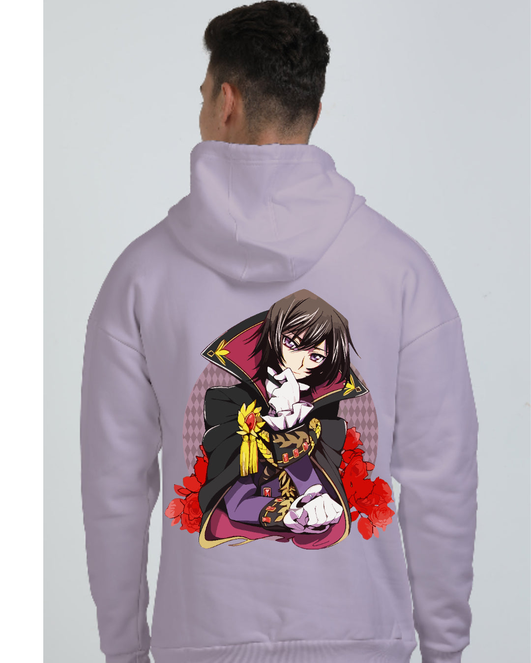 Unisex Lelouch Oversized Hooded Sweatshirt
