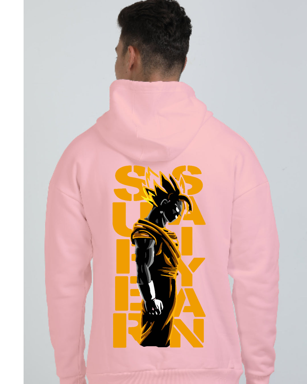 Unisex Goku Oversized Hooded Sweatshirt