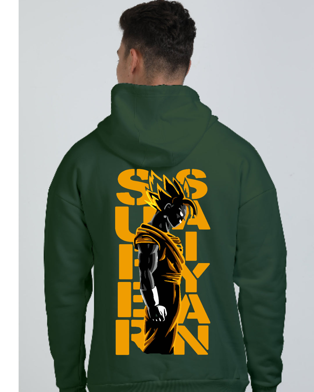 Unisex Goku Oversized Hooded Sweatshirt