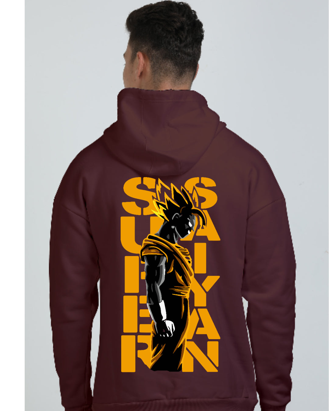 Unisex Goku Oversized Hooded Sweatshirt