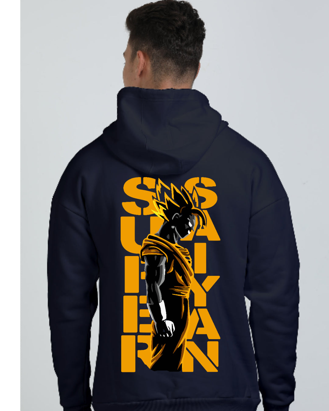 Unisex Goku Oversized Hooded Sweatshirt