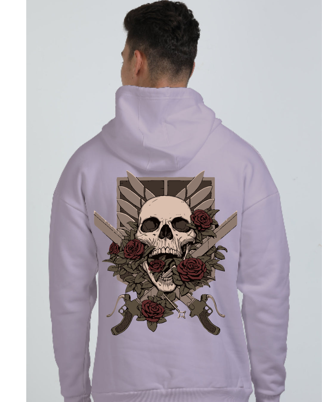 Unisex Attack On Titan Oversized Hooded Sweatshirt