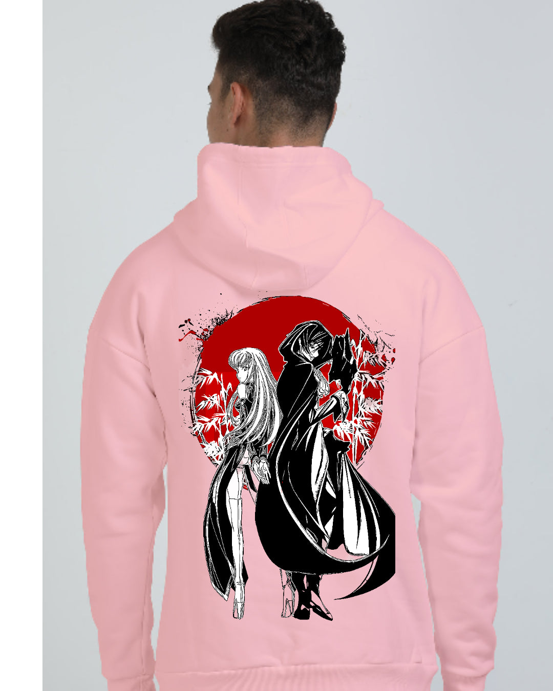Unisex Code Geass Oversized Hooded Sweatshirt