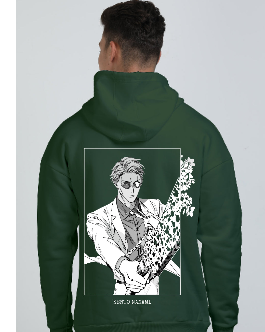 Unisex Nanami Kento Oversized Hooded Sweatshirt
