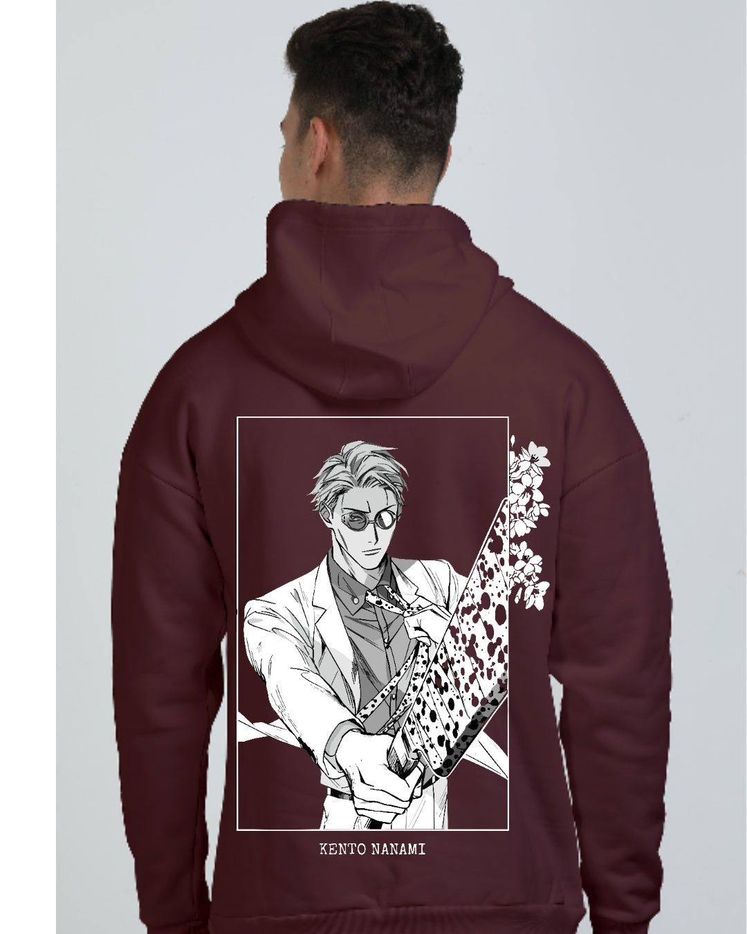 Unisex Nanami Kento Oversized Hooded Sweatshirt