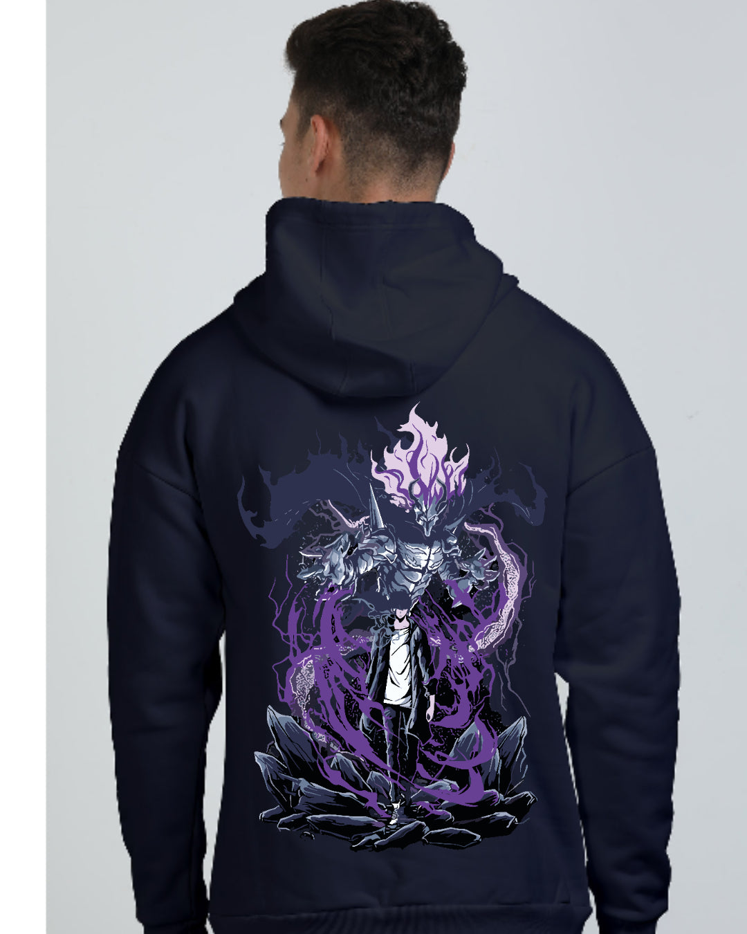 Unisex Solo Leveling Oversized Hooded Sweatshirt