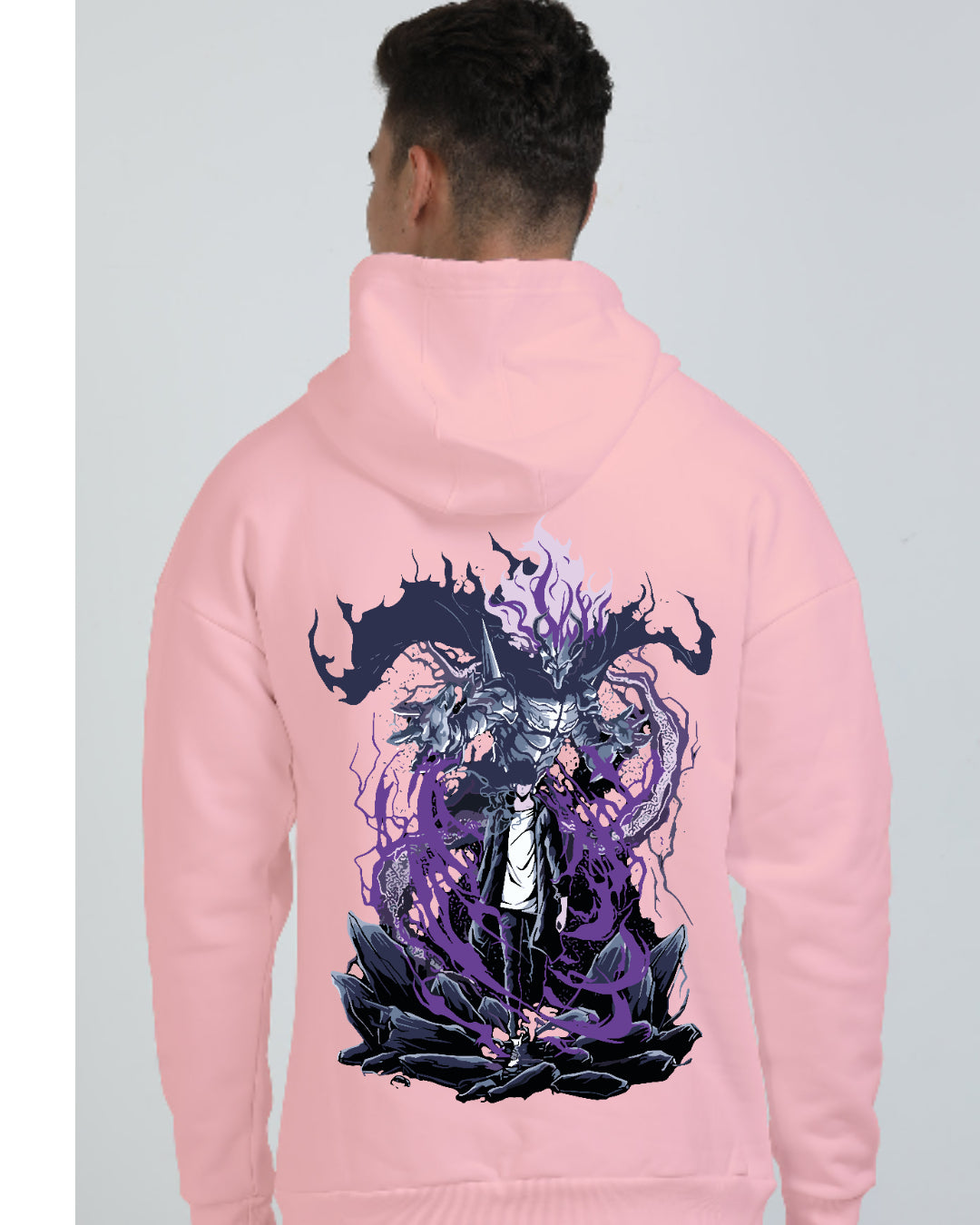 Unisex Solo Leveling Oversized Hooded Sweatshirt
