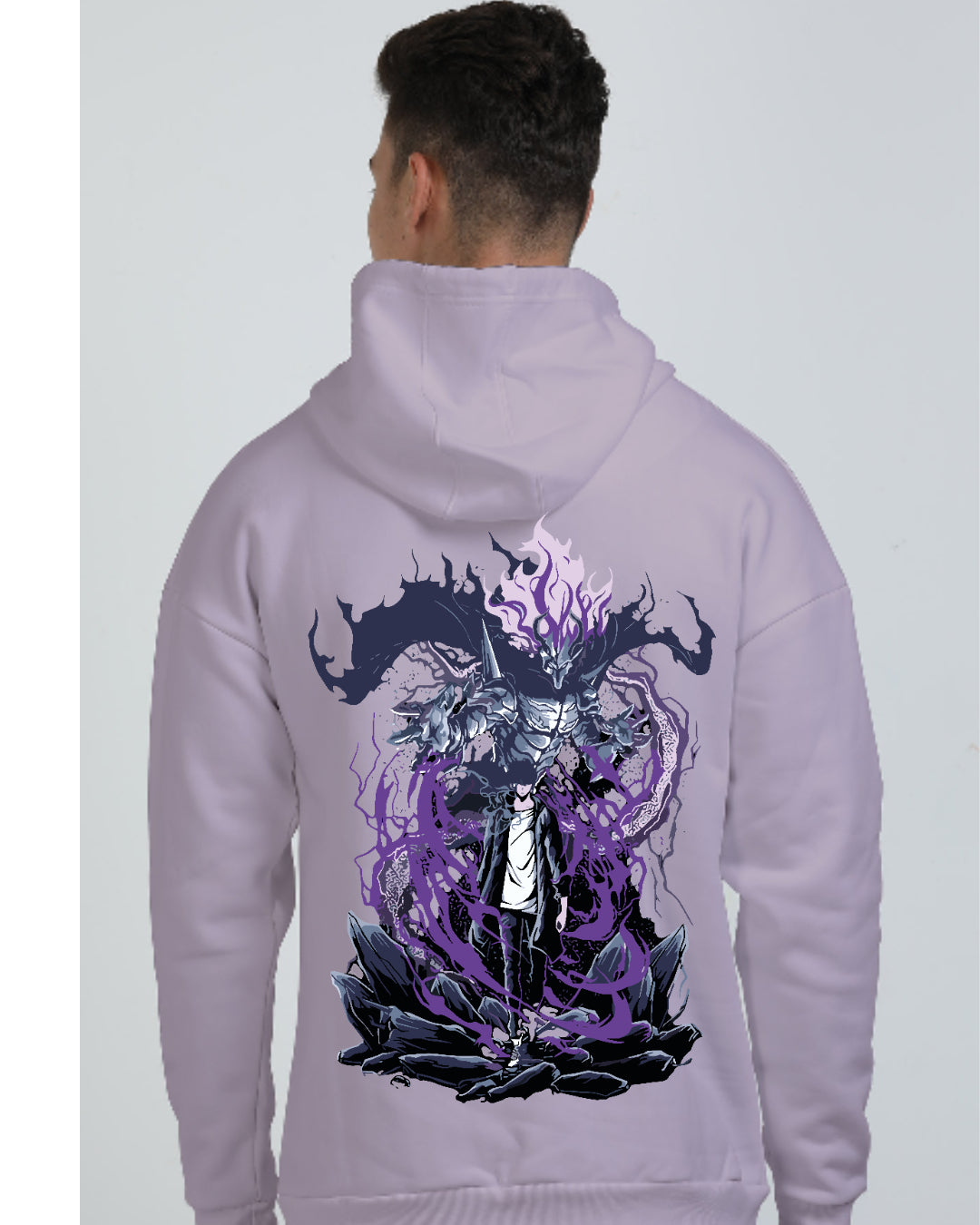 Unisex Solo Leveling Oversized Hooded Sweatshirt