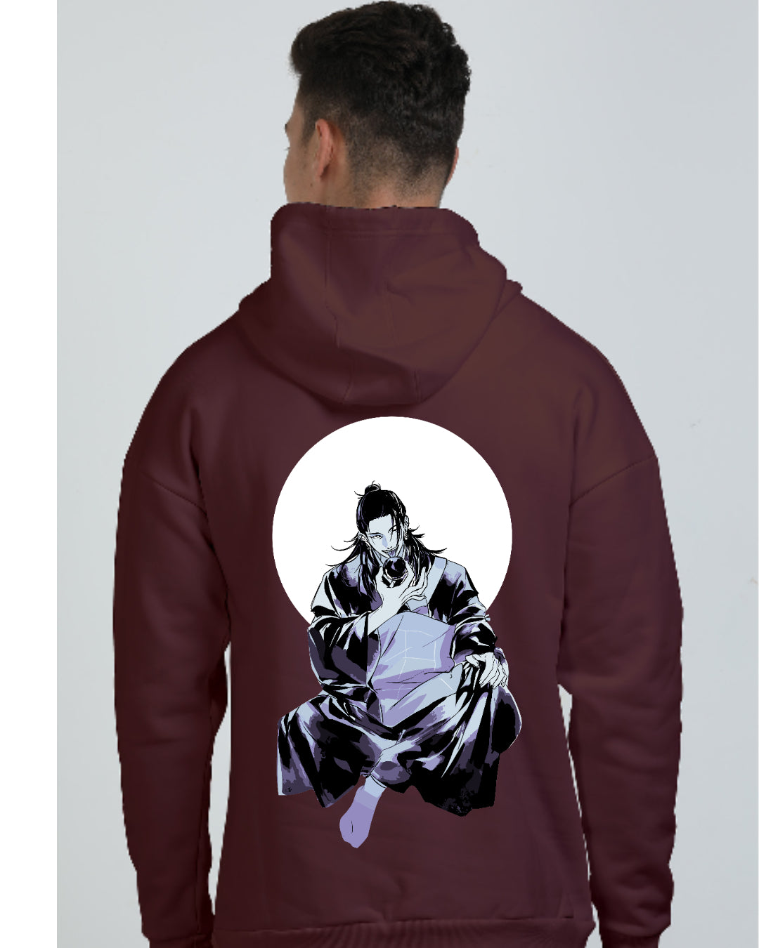 Unisex Geto Suguru Oversized Hooded Sweatshirt