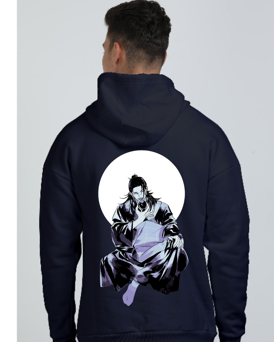 Unisex Geto Suguru Oversized Hooded Sweatshirt