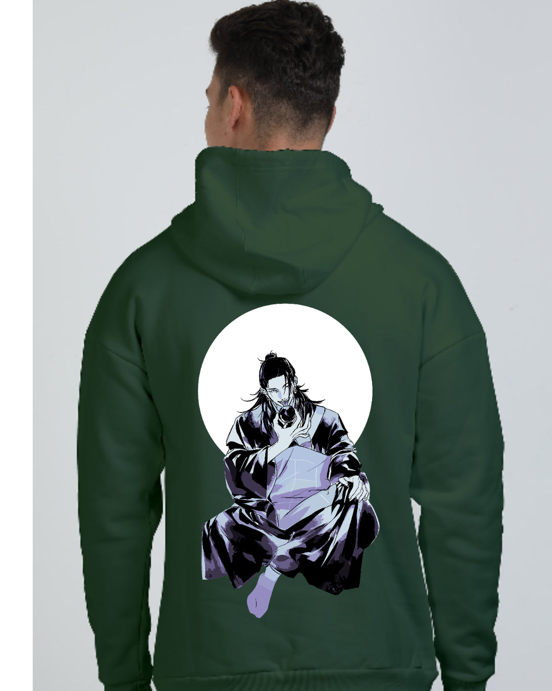 Unisex Geto Suguru Oversized Hooded Sweatshirt