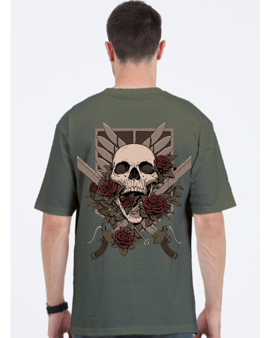 Unisex Attack On Titan Oversized T-shirt