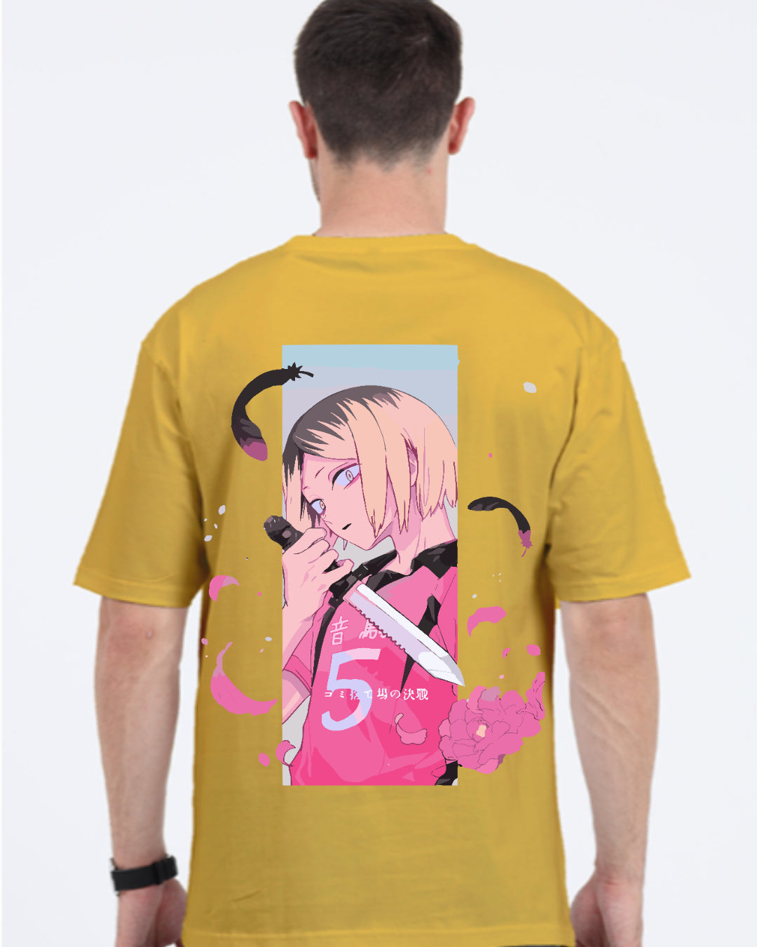 Unisex Kenma Kozume Oversized T-shirt