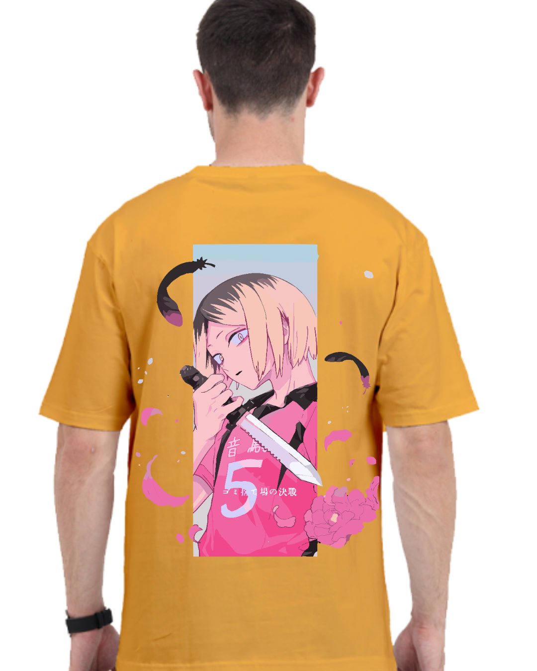Unisex Kenma Kozume Oversized T-shirt