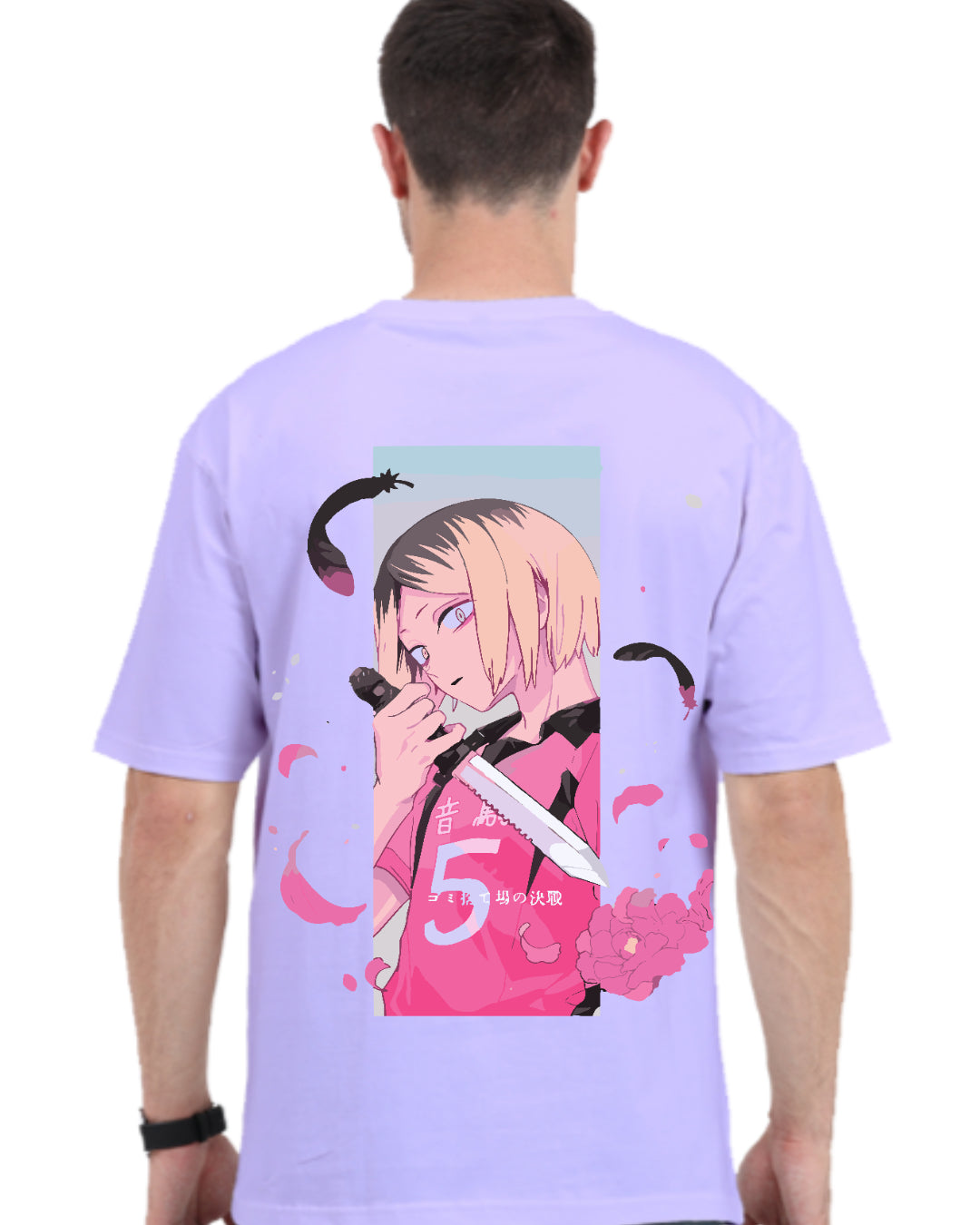 Unisex Kenma Kozume Oversized T-shirt