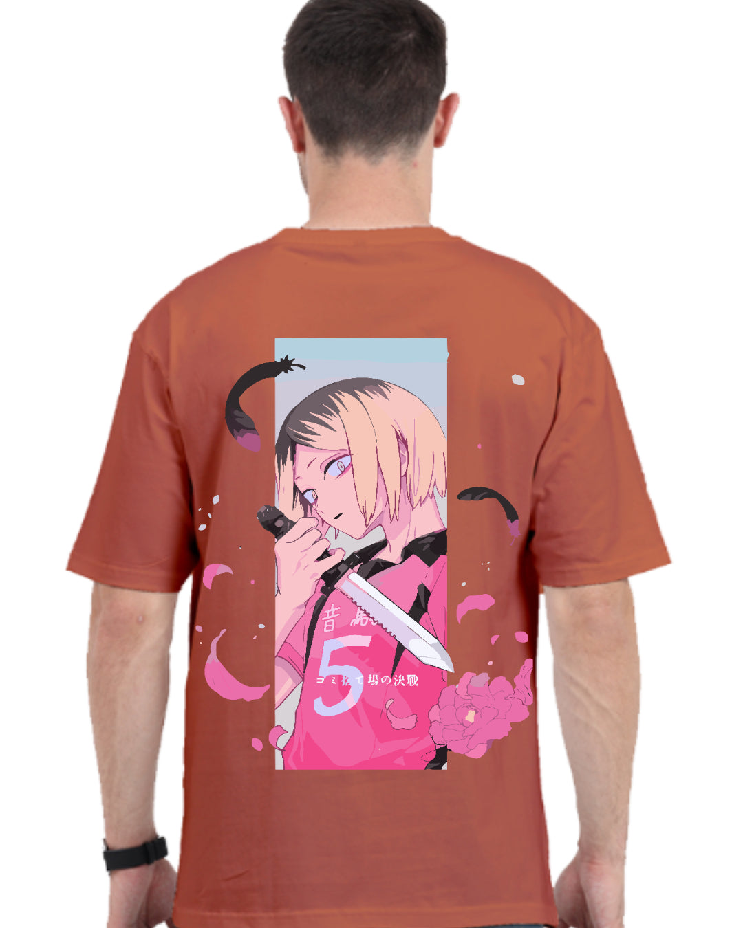 Unisex Kenma Kozume Oversized T-shirt