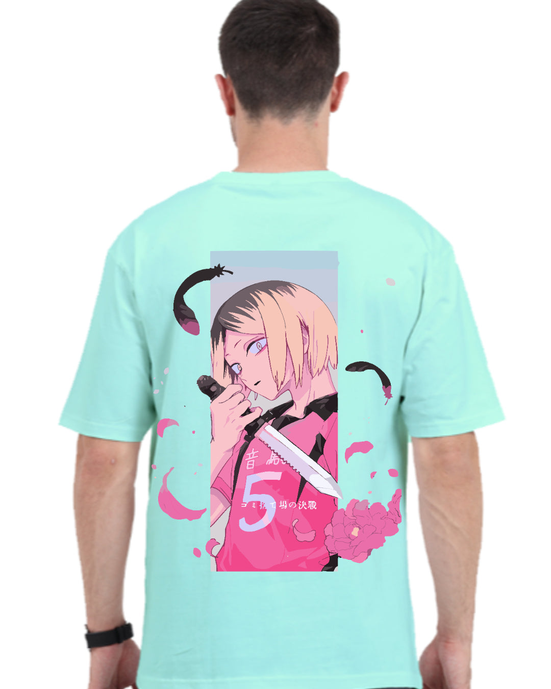 Unisex Kenma Kozume Oversized T-shirt