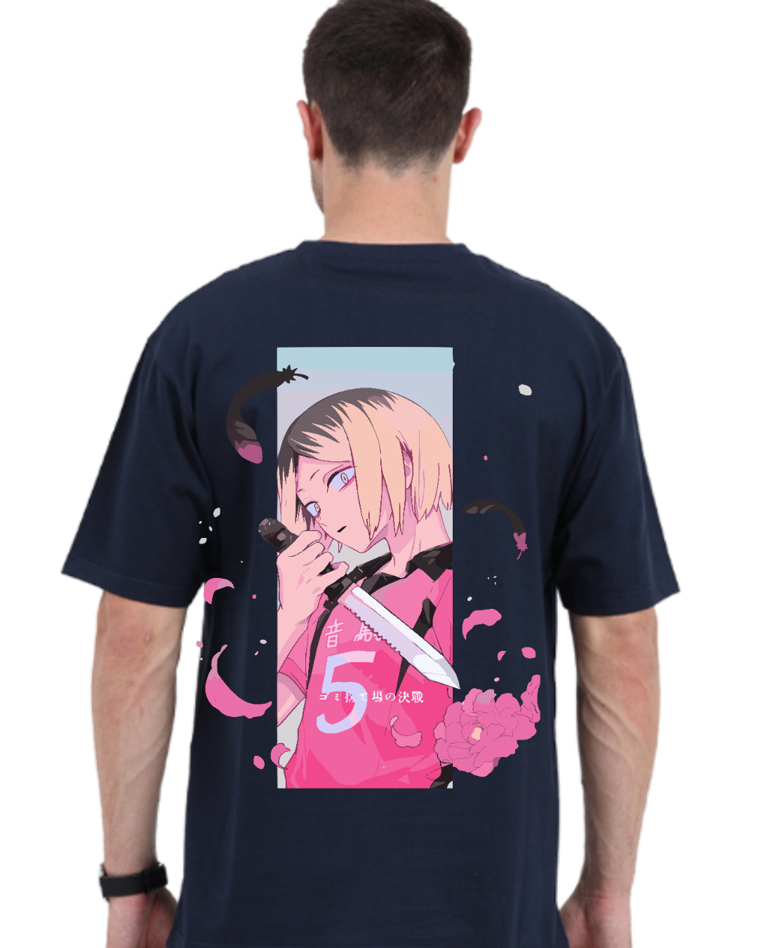 Unisex Kenma Kozume Oversized T-shirt