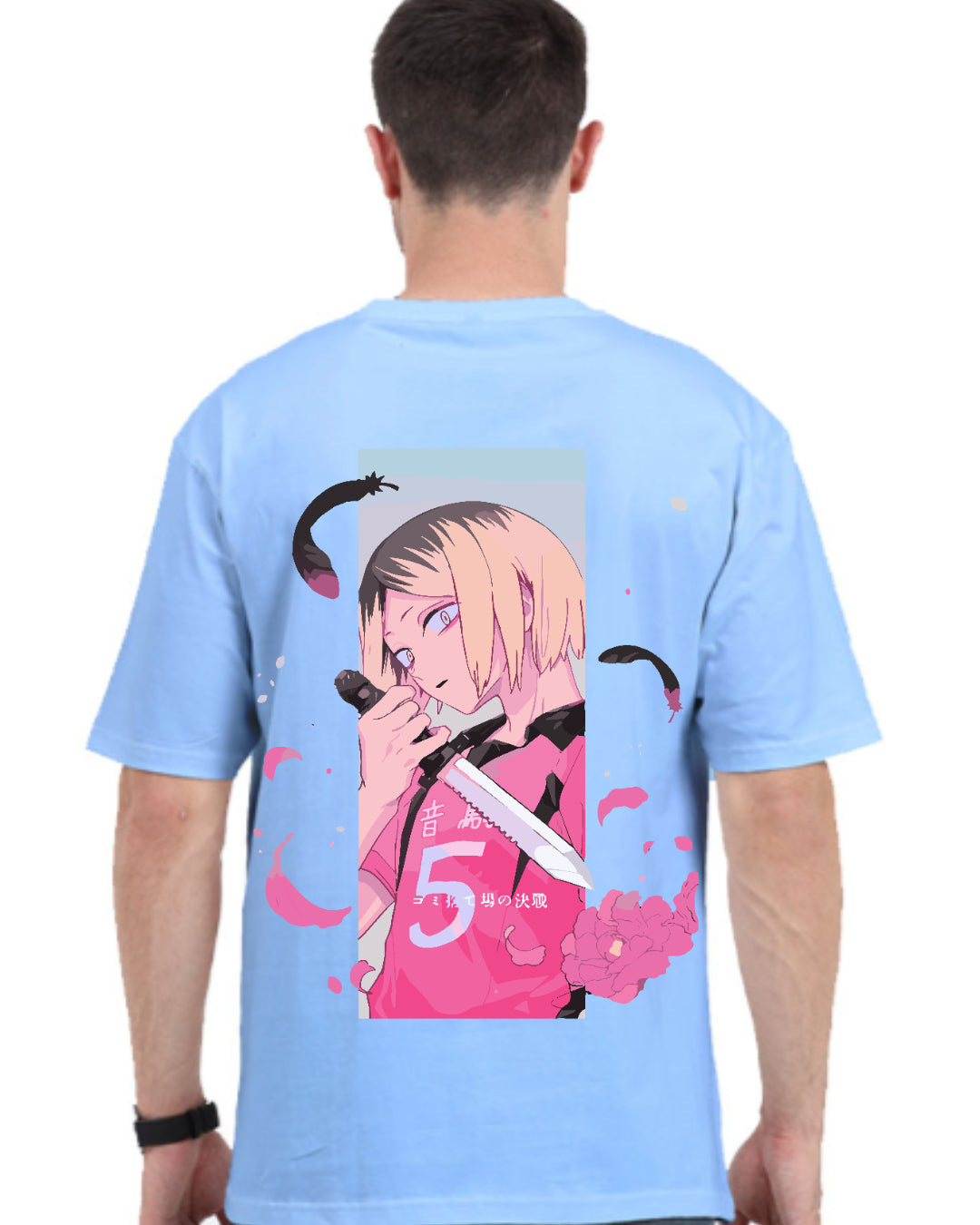 Unisex Kenma Kozume Oversized T-shirt