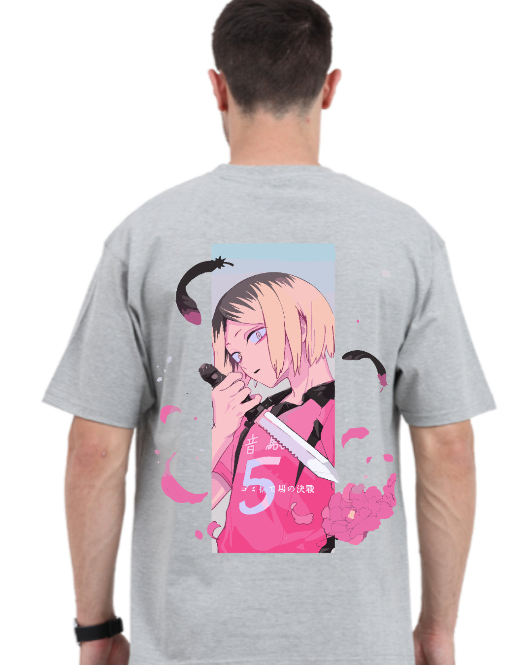 Unisex Kenma Kozume Oversized T-shirt