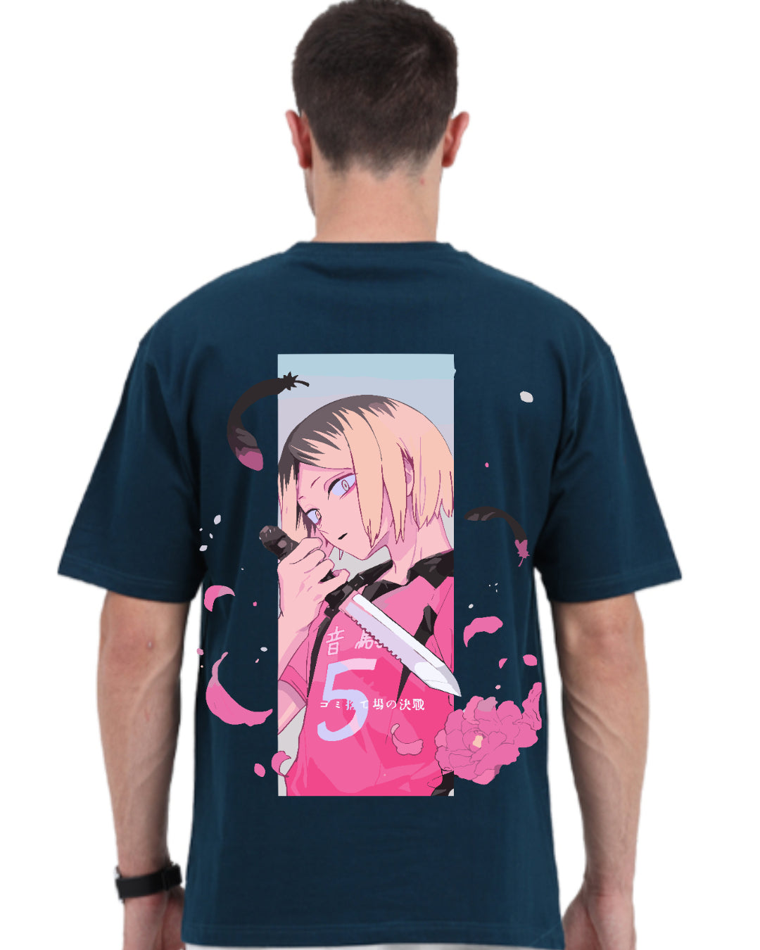 Unisex Kenma Kozume Oversized T-shirt