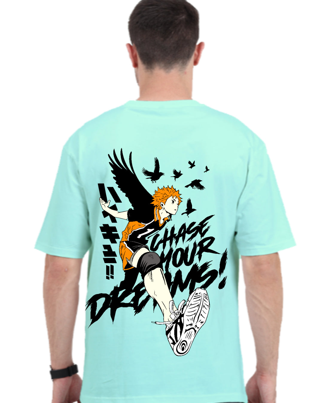 Unisex Shoyo Hinata Oversized T-shirt