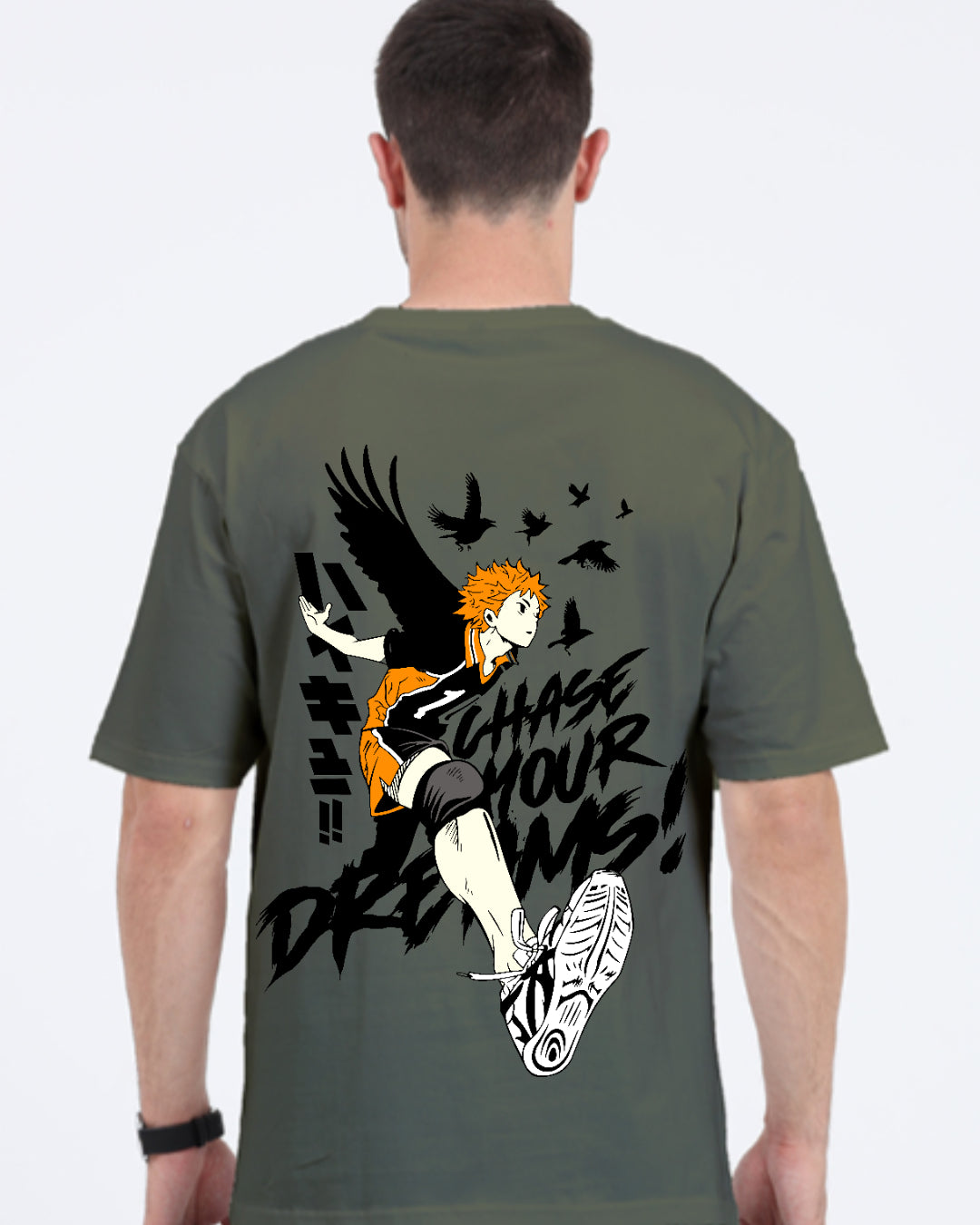 Unisex Shoyo Hinata Oversized T-shirt
