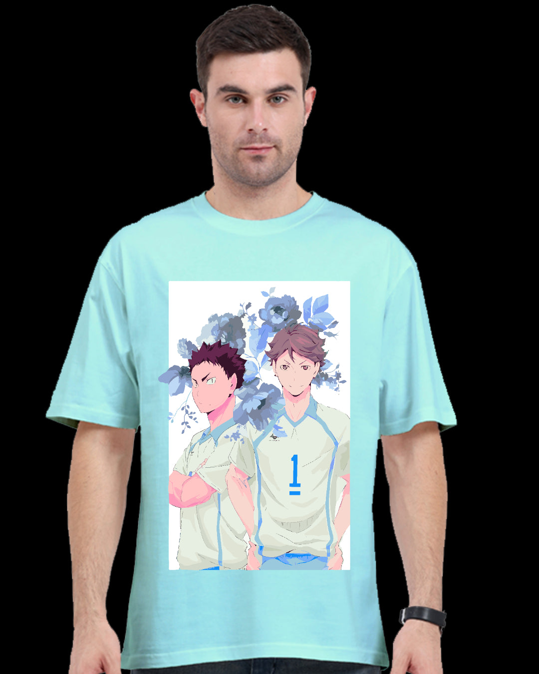 Unisex Oikawa x Iwaizumi Oversized T-shirt