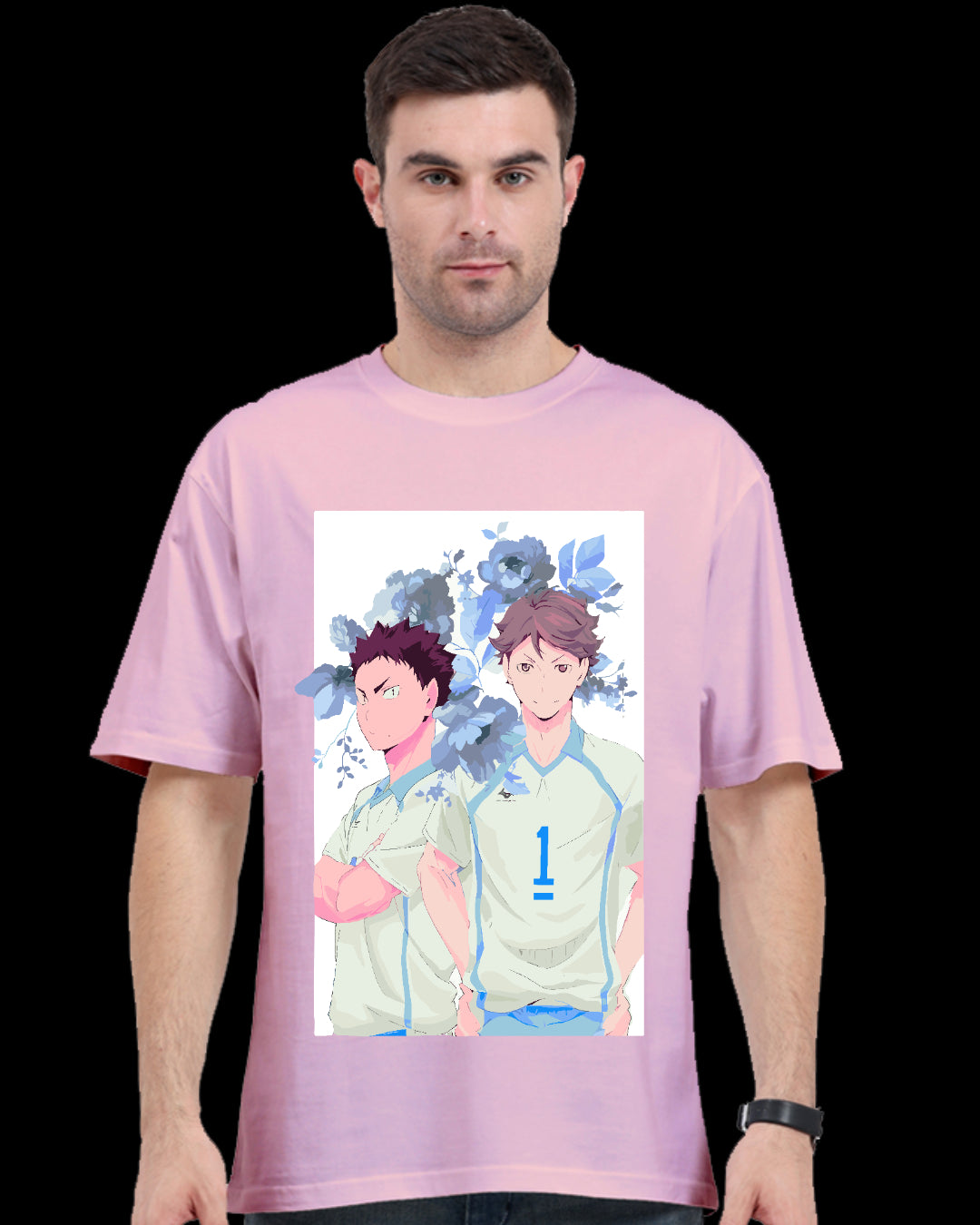 Unisex Oikawa x Iwaizumi Oversized T-shirt