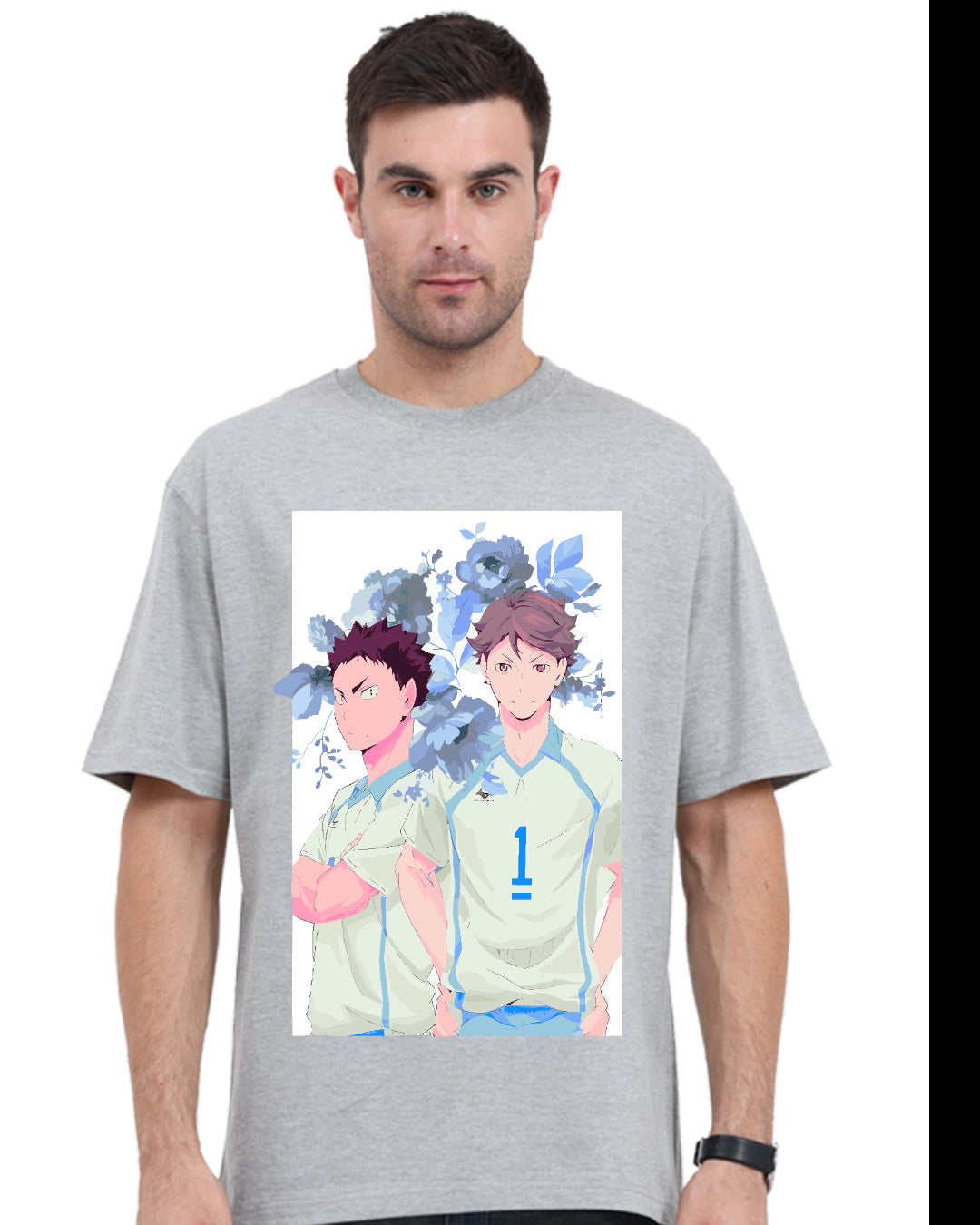 Unisex Oikawa x Iwaizumi Oversized T-shirt