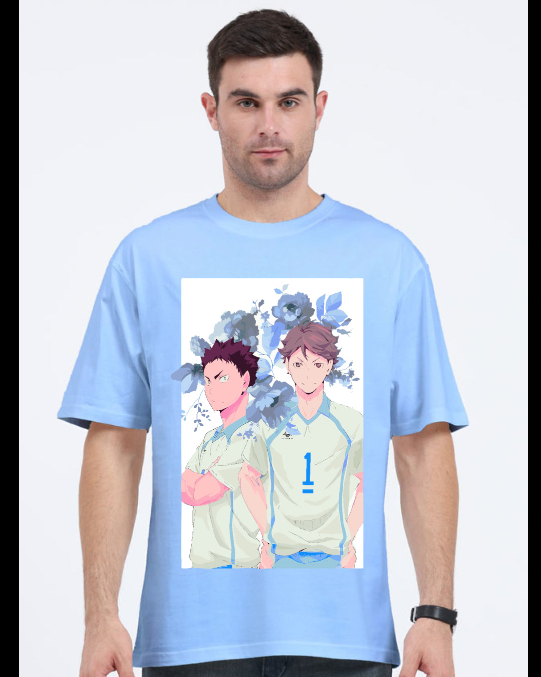 Unisex Oikawa x Iwaizumi Oversized T-shirt