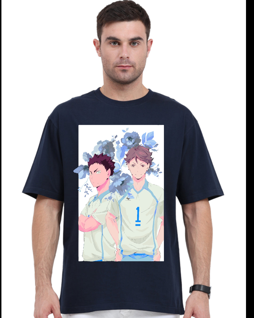 Unisex Oikawa x Iwaizumi Oversized T-shirt