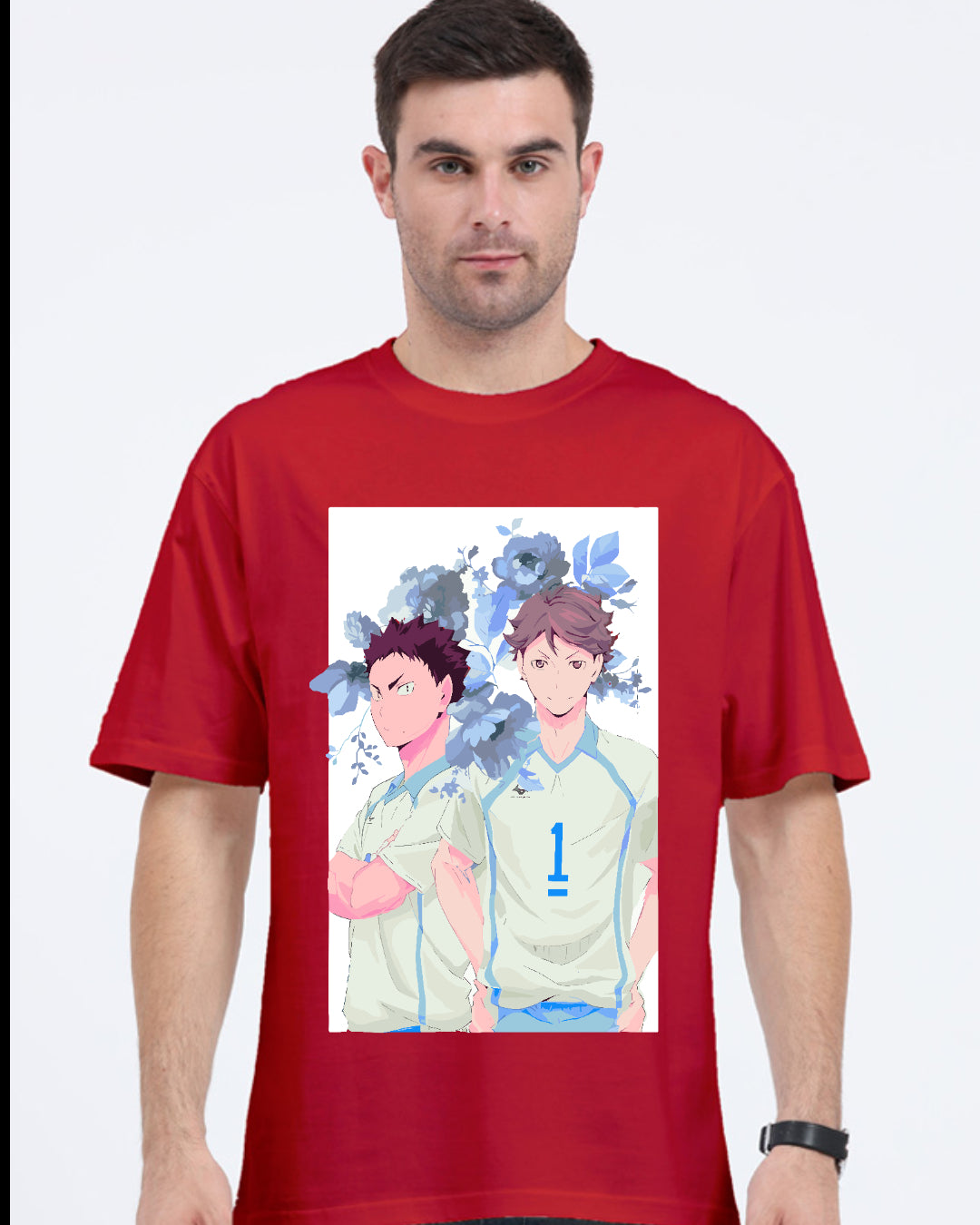 Unisex Oikawa x Iwaizumi Oversized T-shirt
