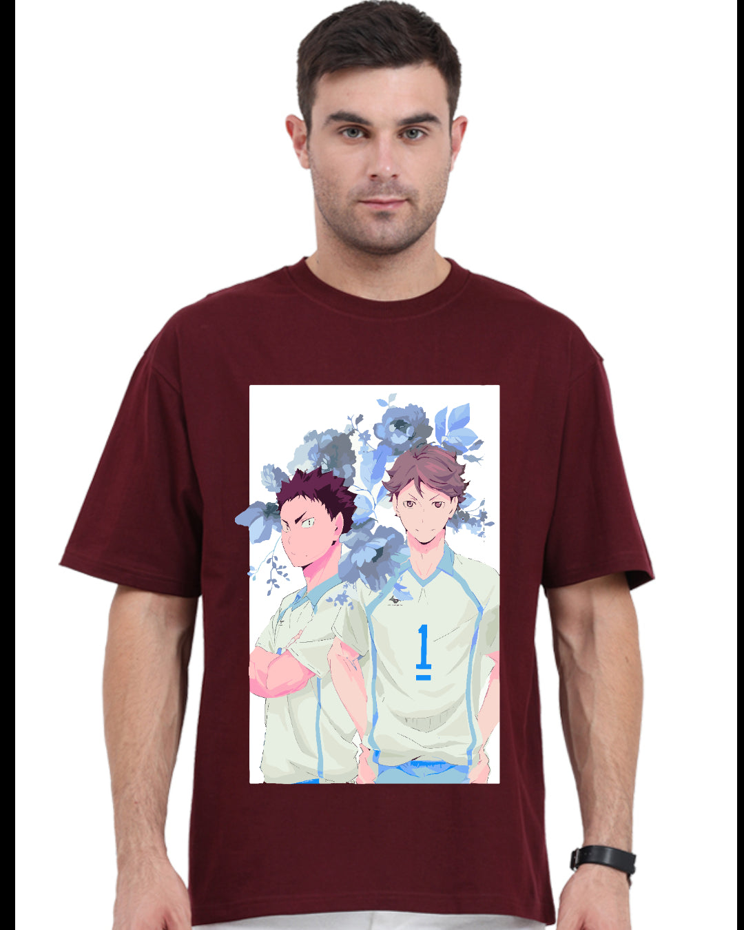 Unisex Oikawa x Iwaizumi Oversized T-shirt