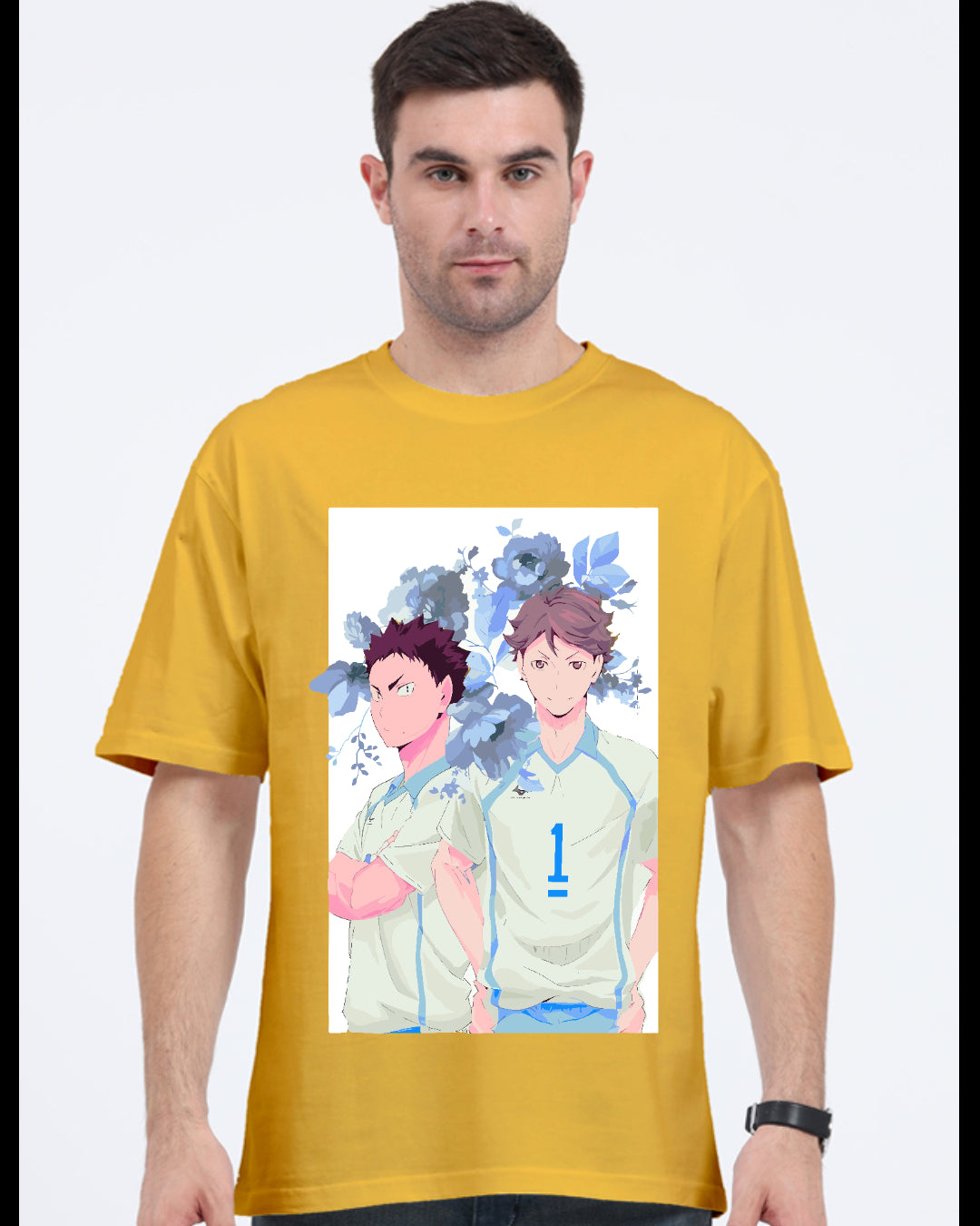 Unisex Oikawa x Iwaizumi Oversized T-shirt