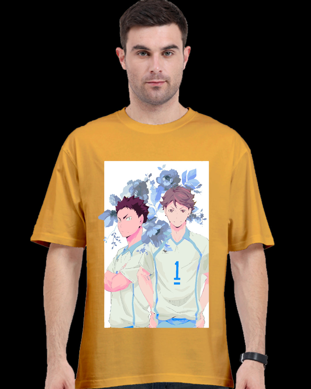 Unisex Oikawa x Iwaizumi Oversized T-shirt