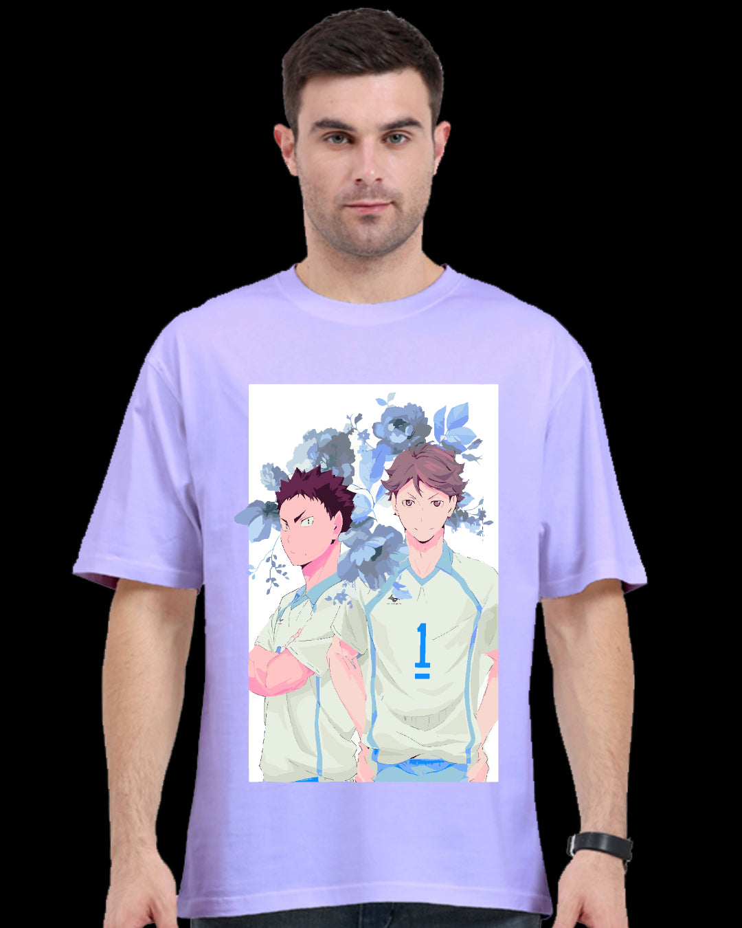 Unisex Oikawa x Iwaizumi Oversized T-shirt