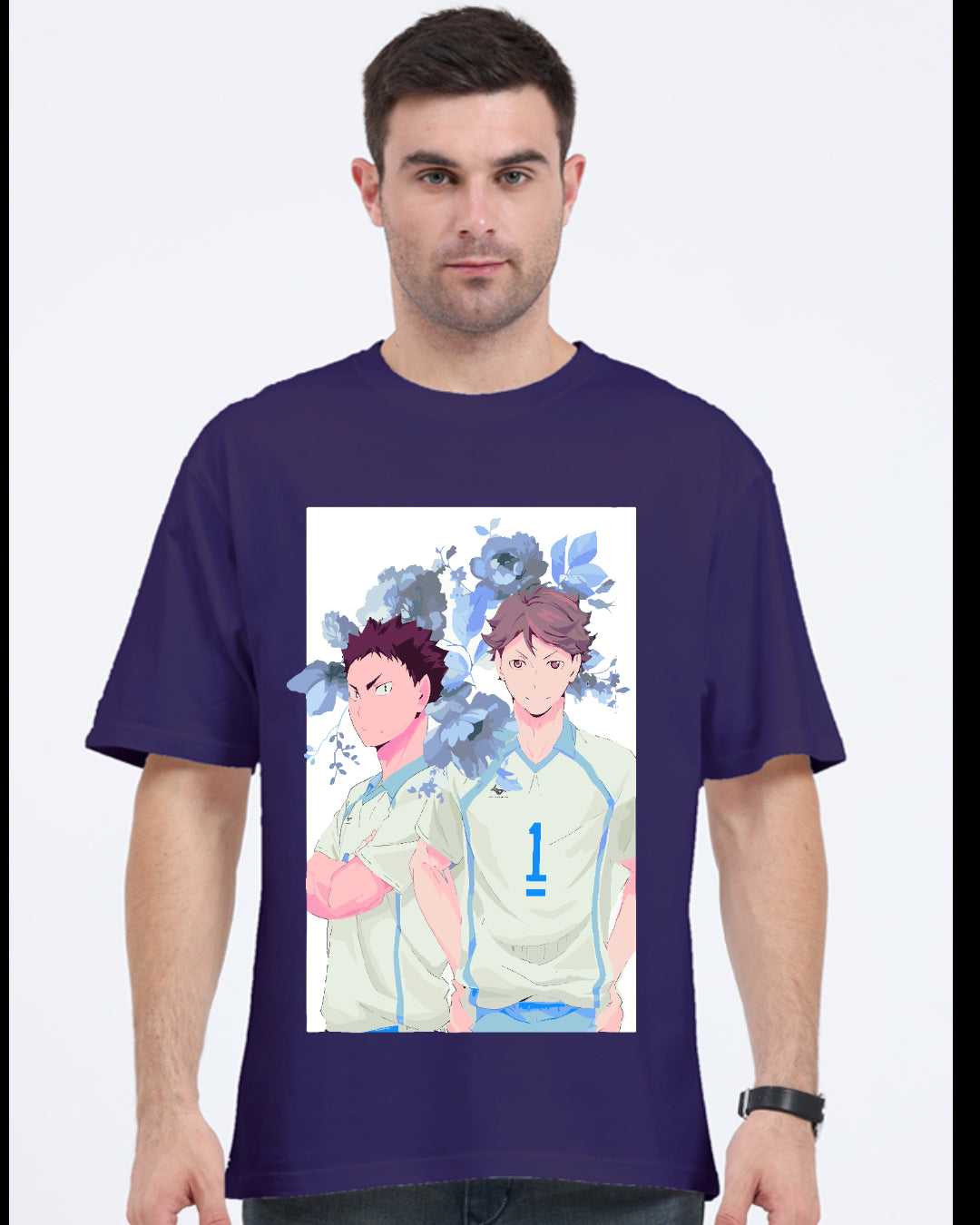 Unisex Oikawa x Iwaizumi Oversized T-shirt