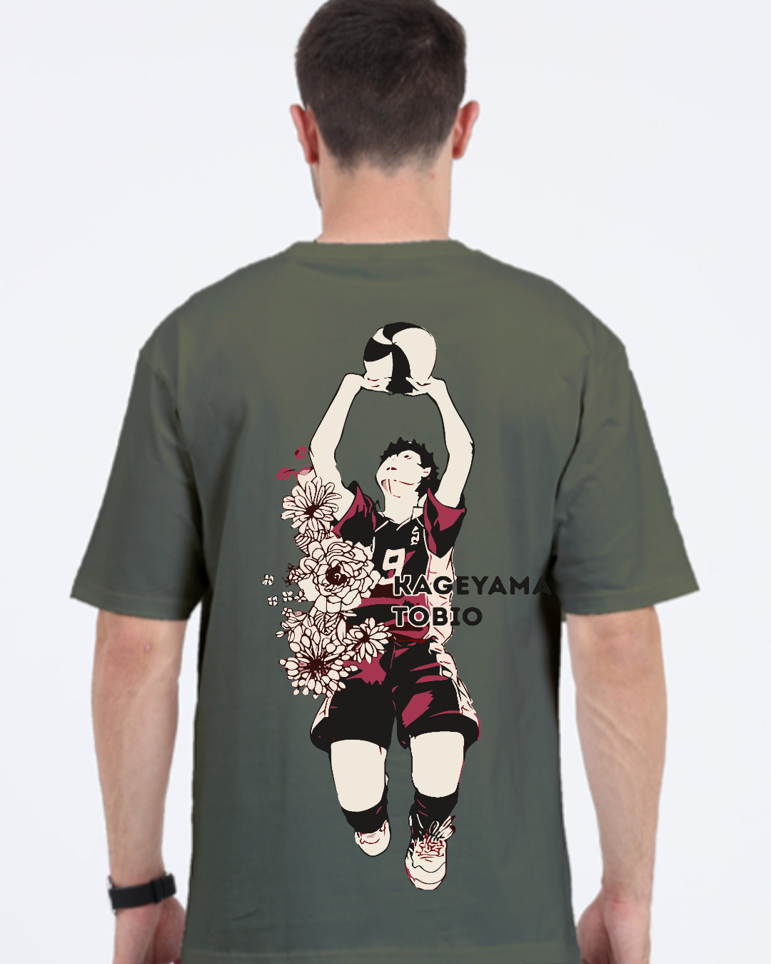 Unisex Tobio Kageyama Oversized T-shirt