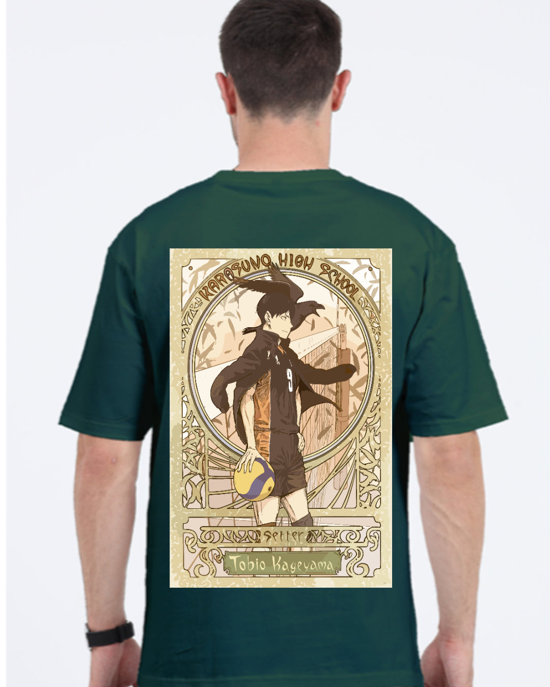 Unisex Tobio Kageyama Oversized T-shirt