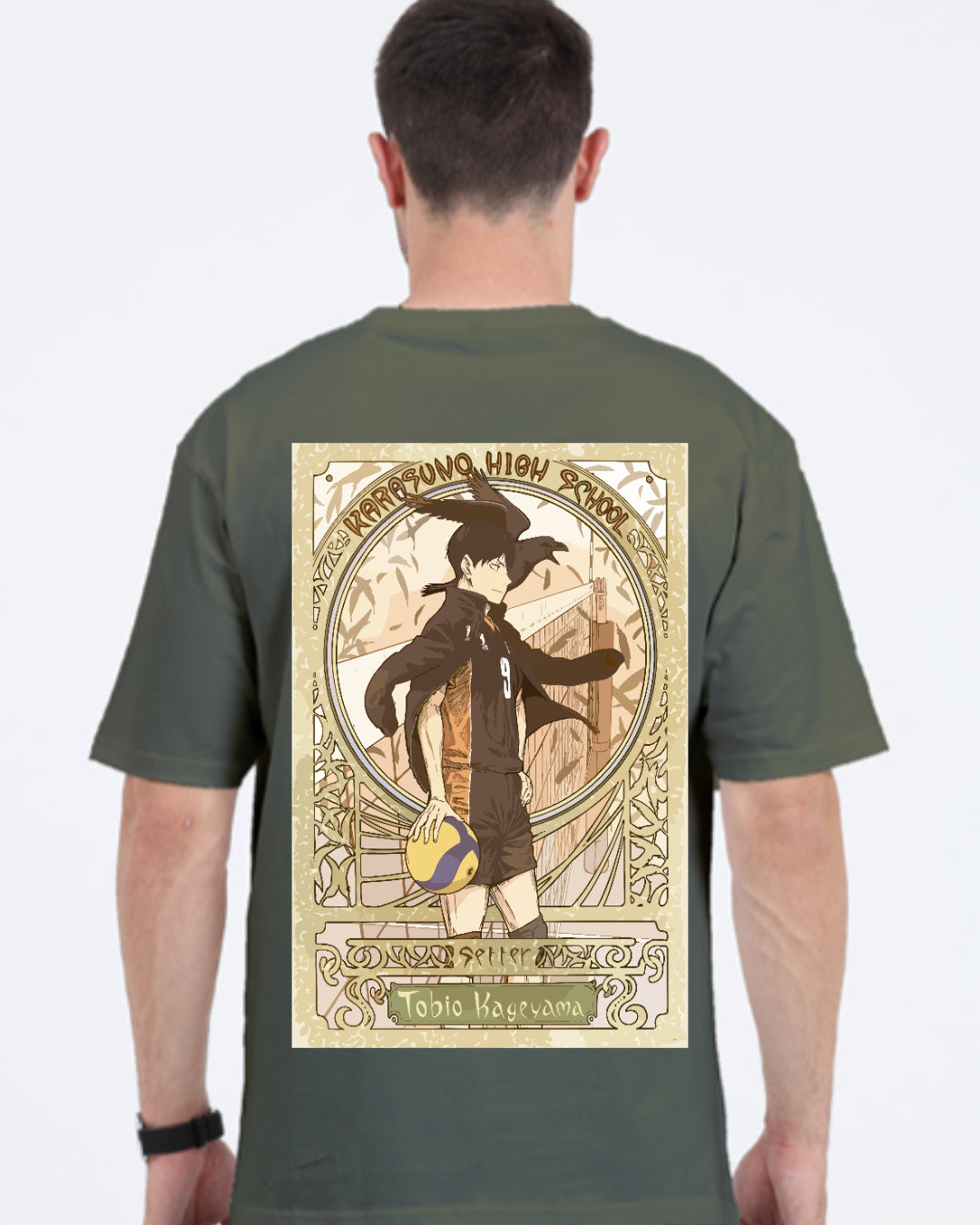 Unisex Tobio Kageyama Oversized T-shirt