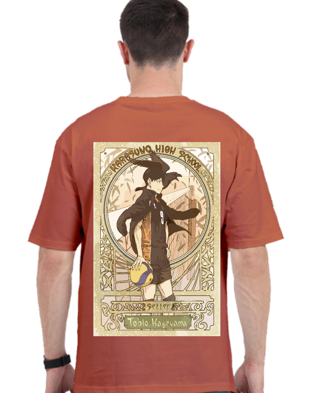 Unisex Tobio Kageyama Oversized T-shirt