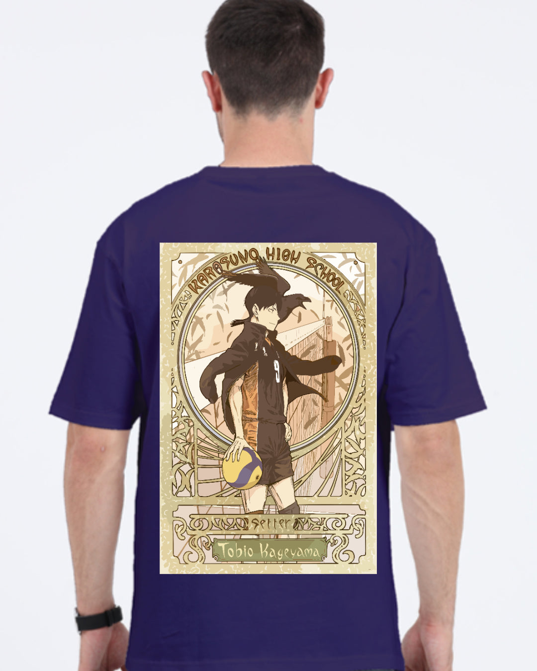 Unisex Tobio Kageyama Oversized T-shirt