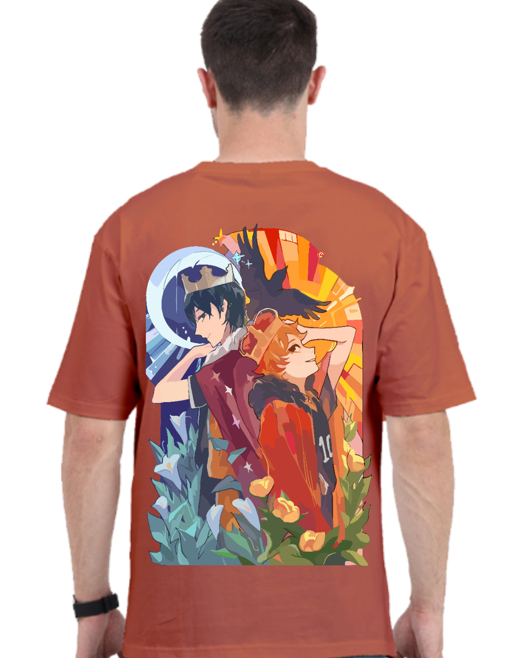 Unisex Hinata x Kageyama Oversized T-shirt