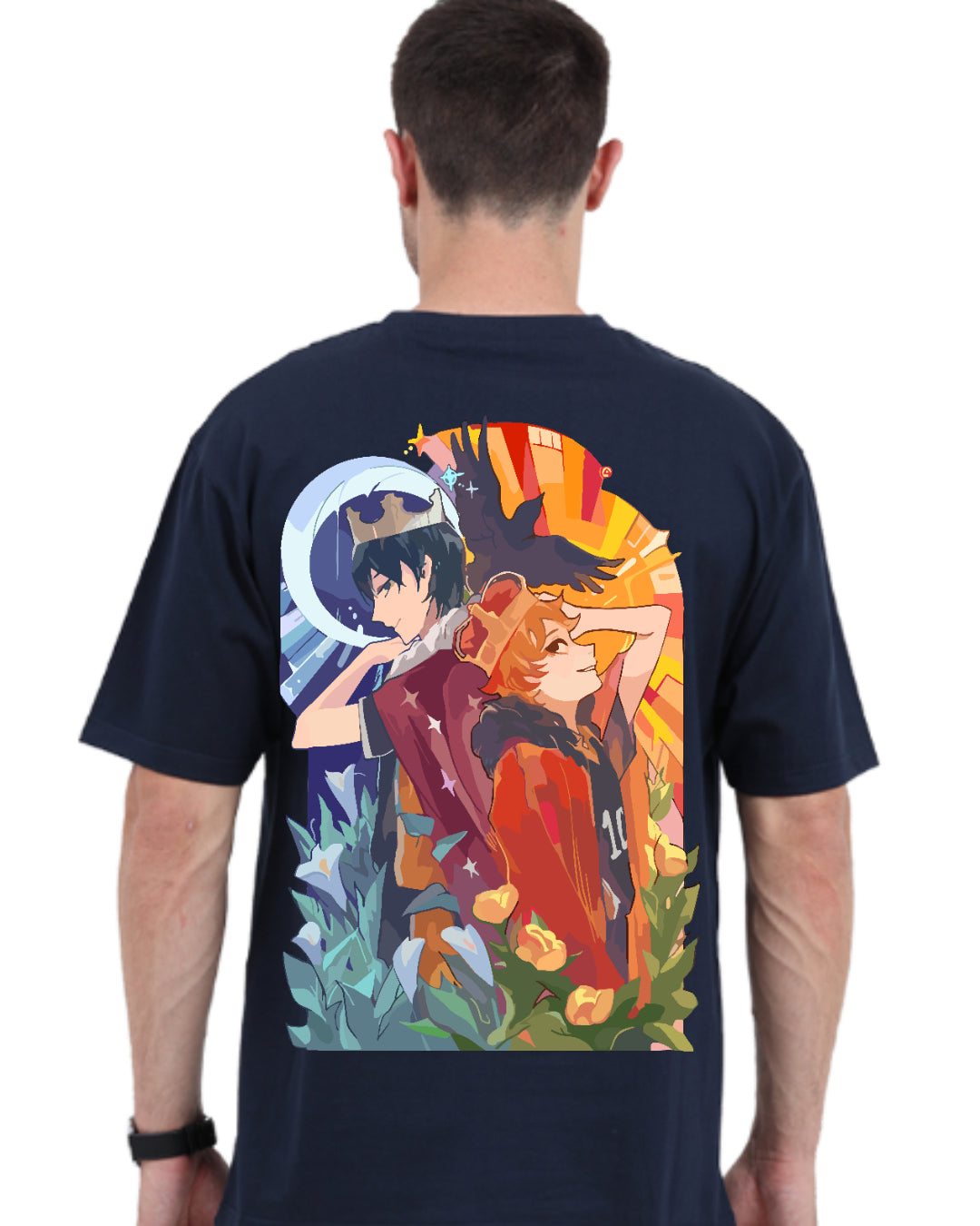 Unisex Hinata x Kageyama Oversized T-shirt