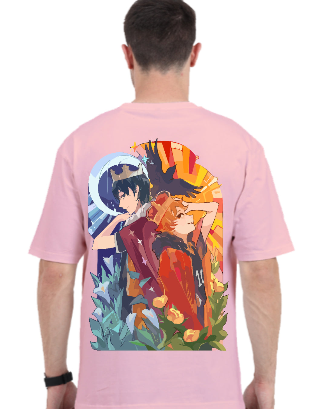 Unisex Hinata x Kageyama Oversized T-shirt